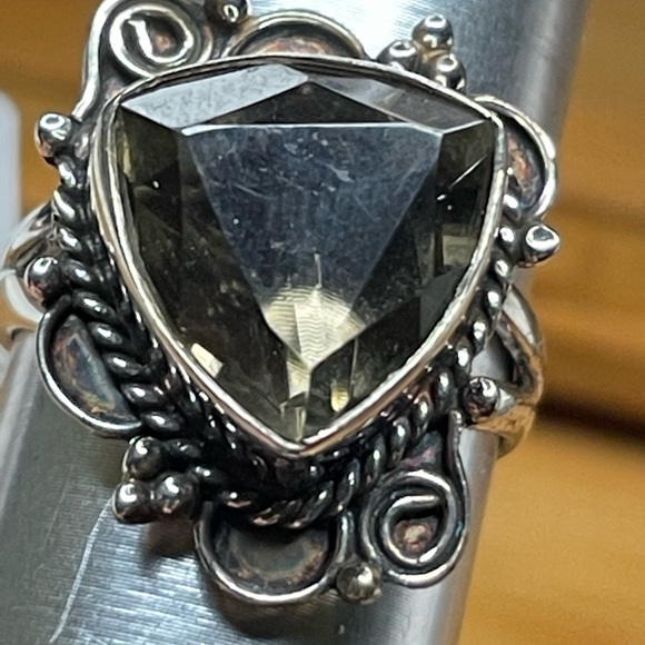 Handmade Jewelry - Women’s Size 7 Smokey Quartz Ring New With Tags
